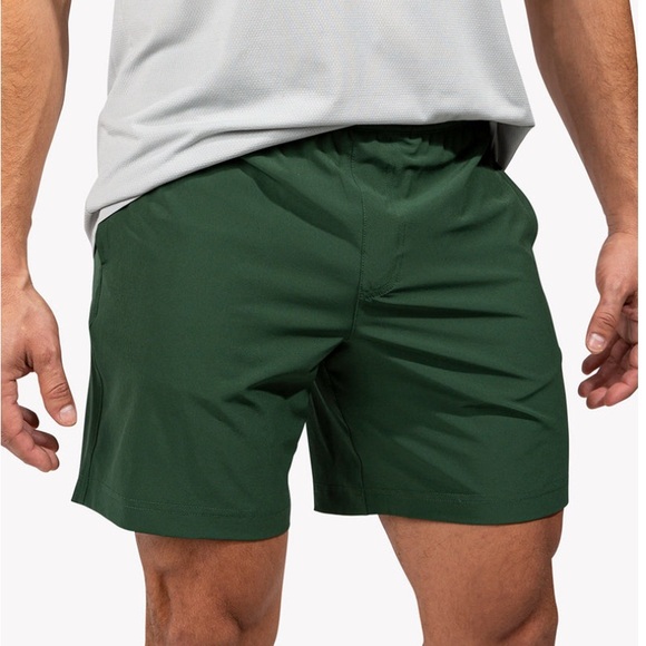 Chubbies The Greeneries Men’s Lined Athletic Shorts | L | Green - Picture 2 of 8